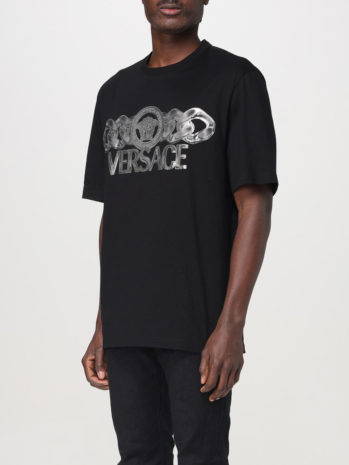 VERSACE T-SHIRT: T-shirt men Versace, Multicolor - Img 4