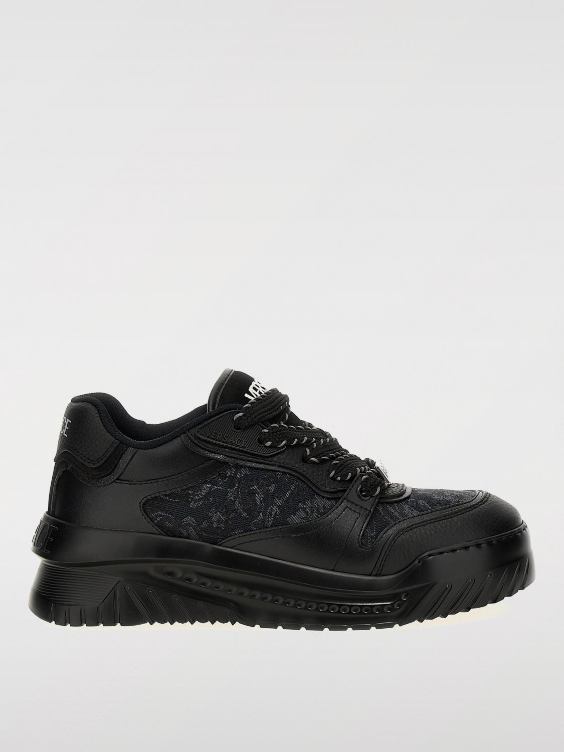 VERSACE BASKETS: Baskets homme Versace, Noir - Img 1