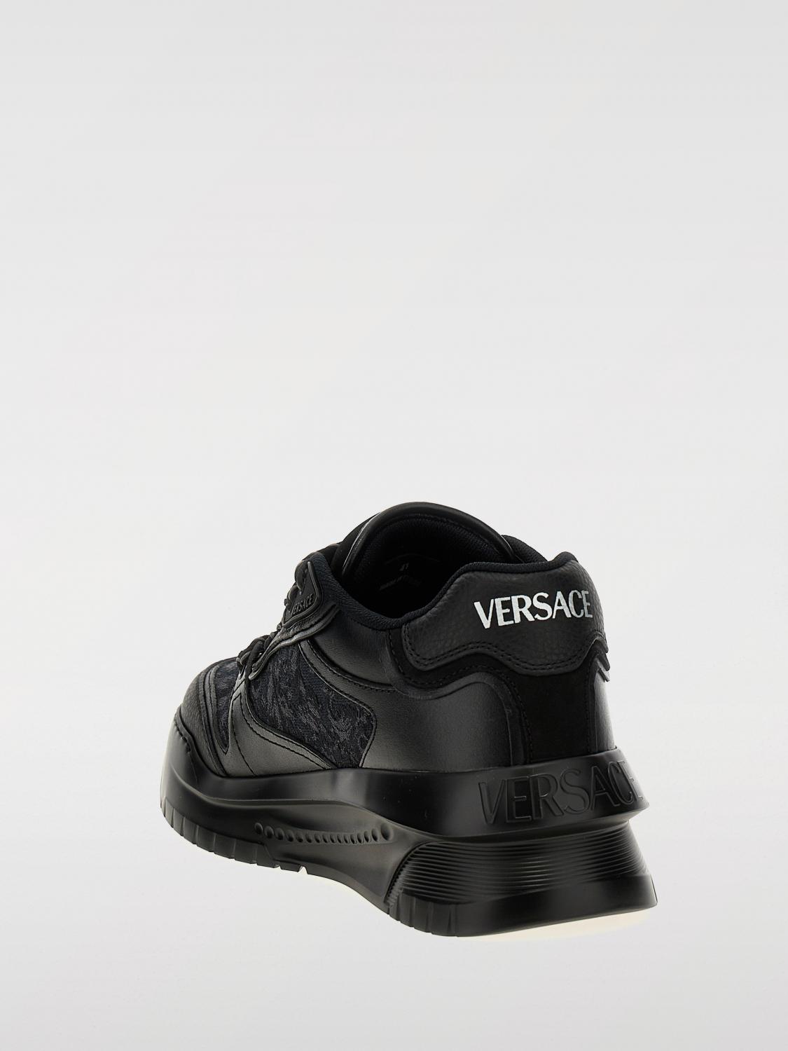 VERSACE BASKETS: Baskets homme Versace, Noir - Img 3