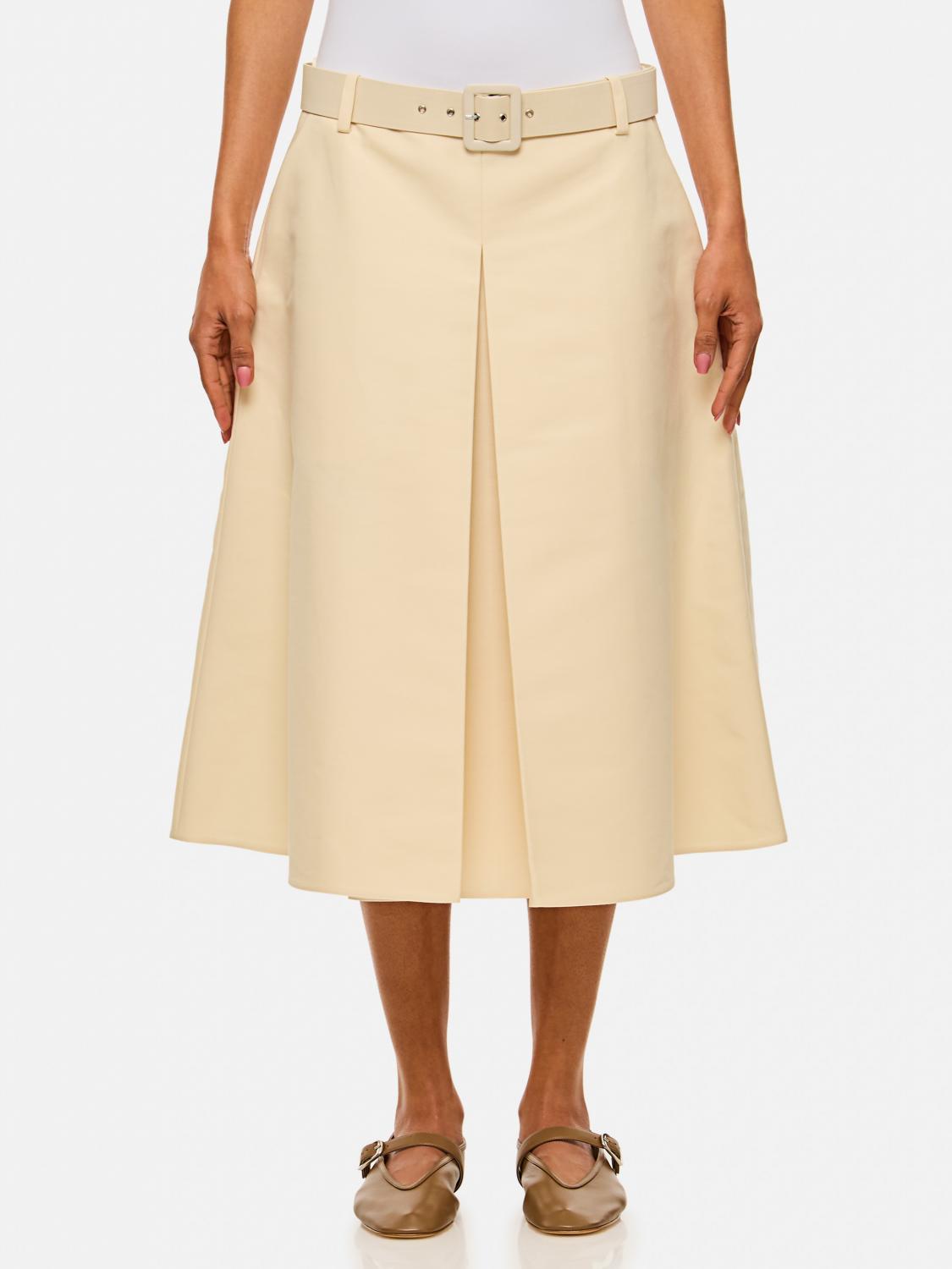 MARNI GONNA: Gonna Marni in cotone , Beige - Img 1