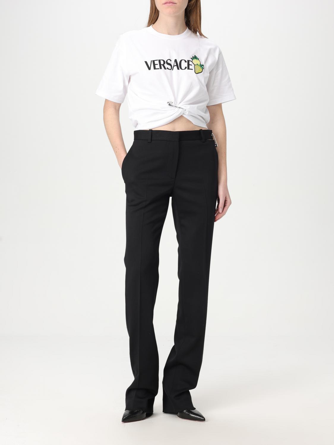 VERSACE PANTALONES: Pantalón mujer Versace, Negro - Img 2