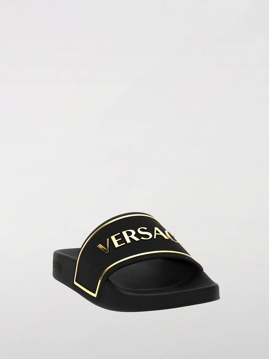 VERSACE SANDALS: Sandals men Versace, Black - Img 2