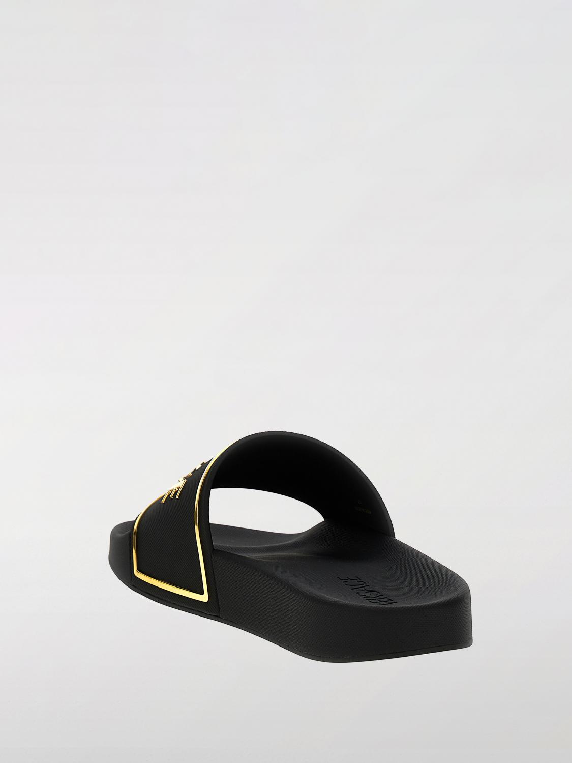 VERSACE SANDALS: Sandals men Versace, Black - Img 3