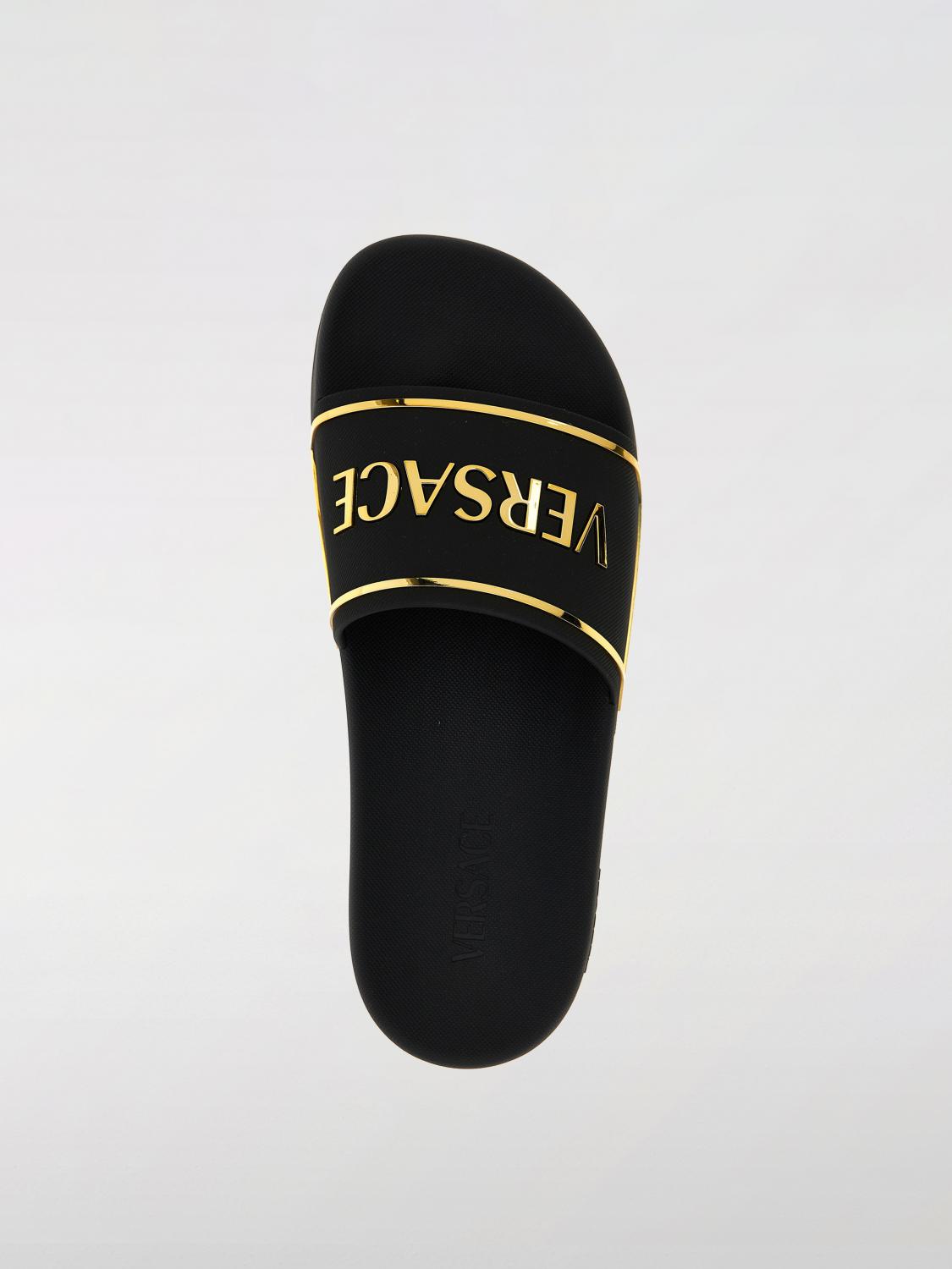 VERSACE SANDALS: Sandals men Versace, Black - Img 4