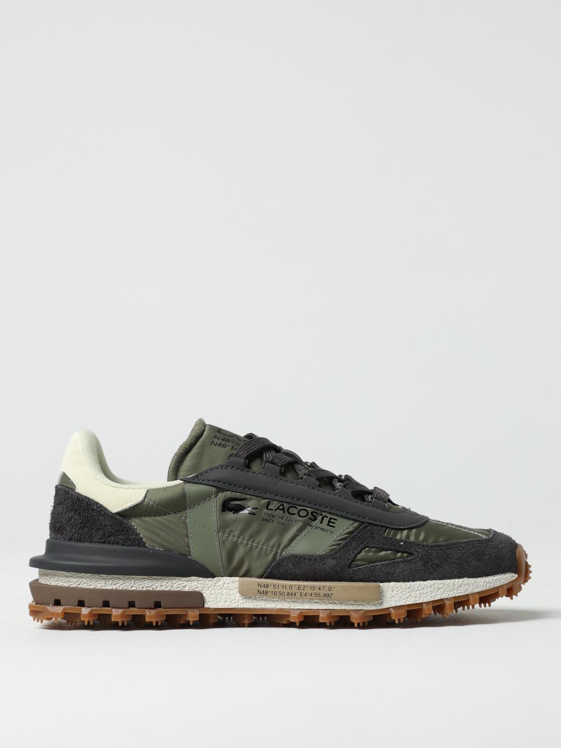 LACOSTE スニーカー: スニーカー メンズ Lacoste, グリーン - Img 1
