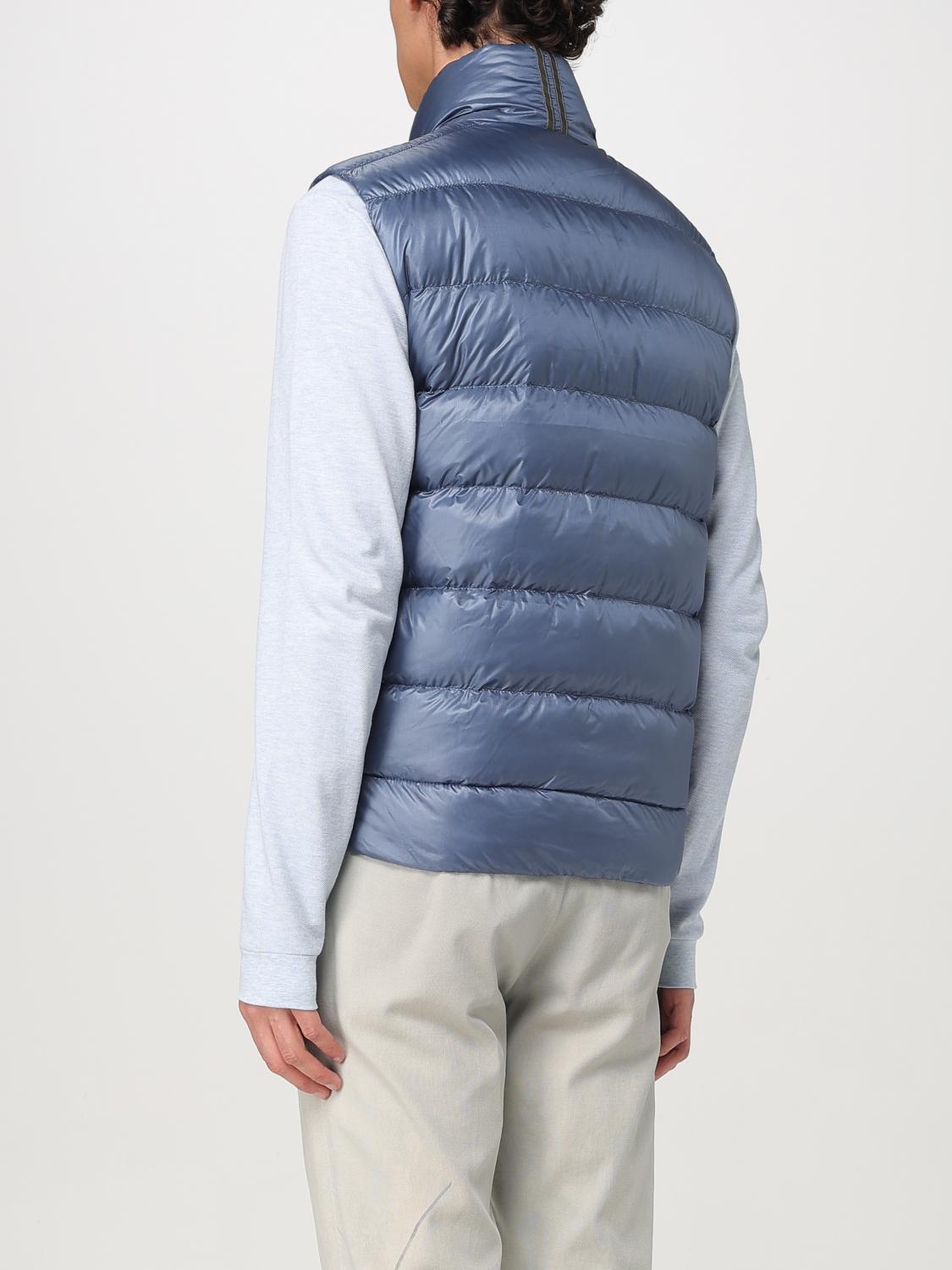 CANADA GOOSE GILET: Gilet imbottito Canada Goose in nylon trapuntato, Blue - Img 2