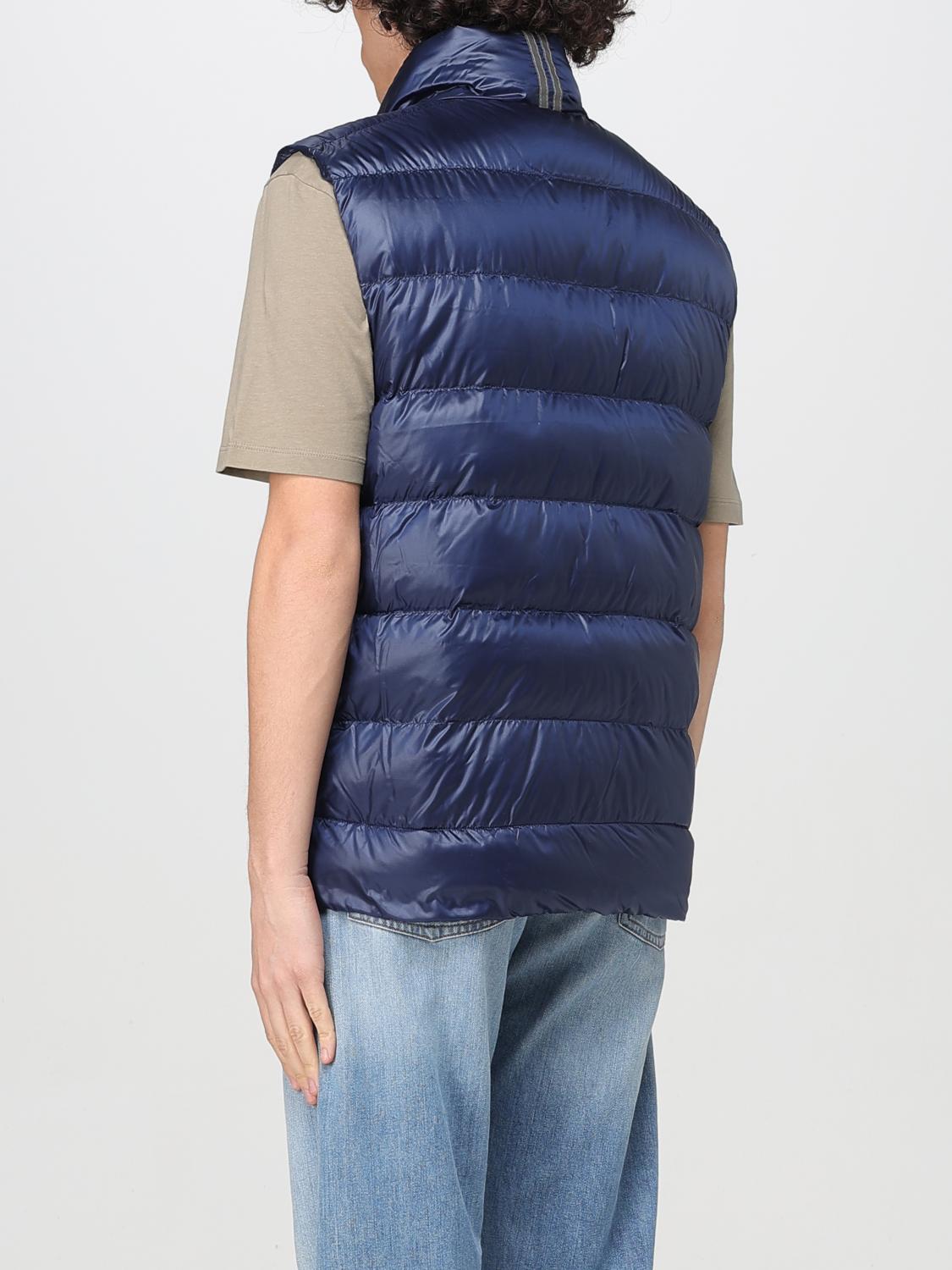 CANADA GOOSE GILET: Gilet imbottito Canada Goose in nylon trapuntato, Blue Navy - Img 2