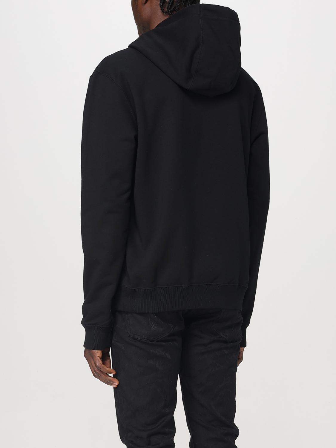 VERSACE SWEATSHIRT: Cardigan men Versace, Black - Img 3
