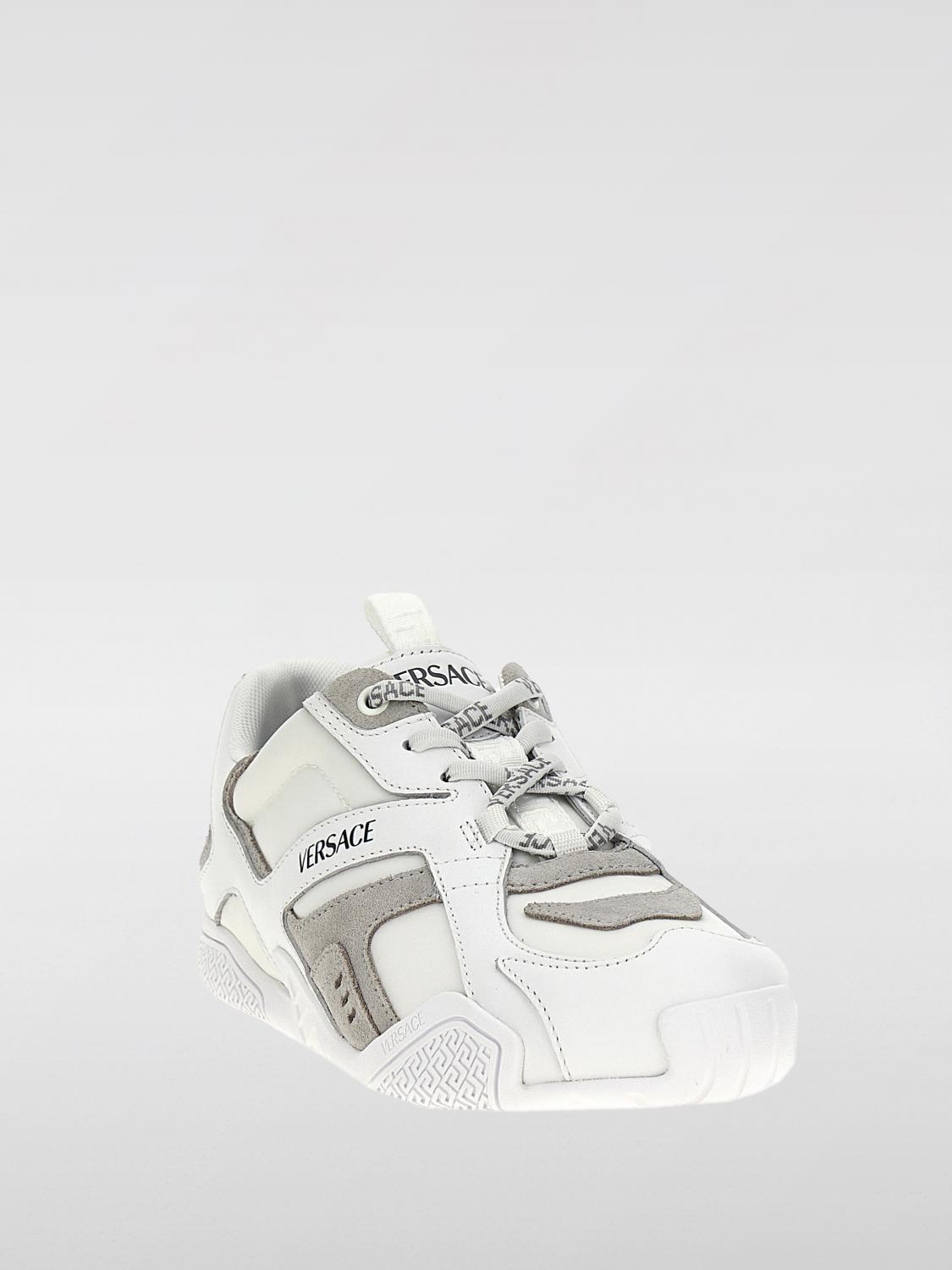 VERSACE SNEAKERS: Sneakers woman Versace, White - Img 2