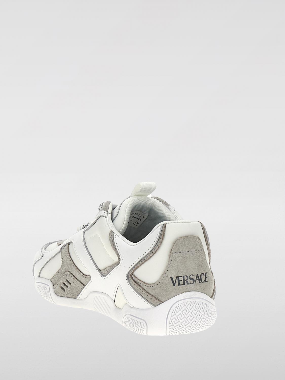 VERSACE SNEAKERS: Sneakers woman Versace, White - Img 3
