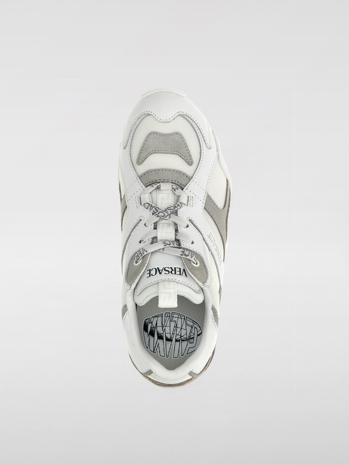 VERSACE SNEAKERS: Sneakers woman Versace, White - Img 4