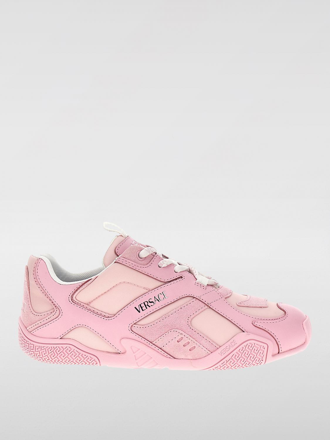 VERSACE BASKETS: Baskets femme Versace, Rose - Img 1