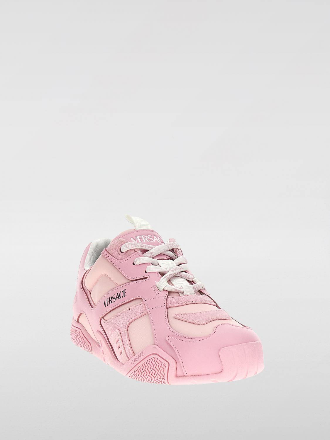 VERSACE BASKETS: Baskets femme Versace, Rose - Img 2