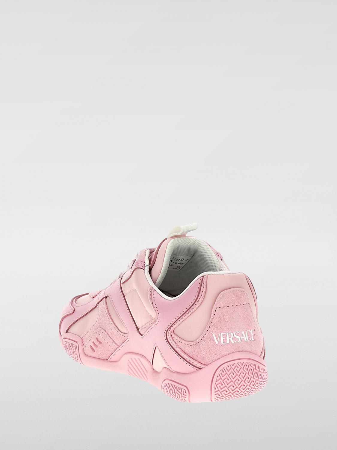 VERSACE BASKETS: Baskets femme Versace, Rose - Img 3