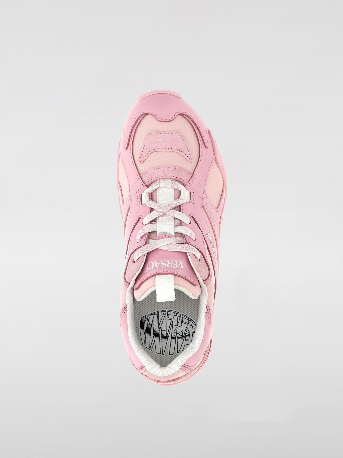 VERSACE BASKETS: Baskets femme Versace, Rose - Img 4