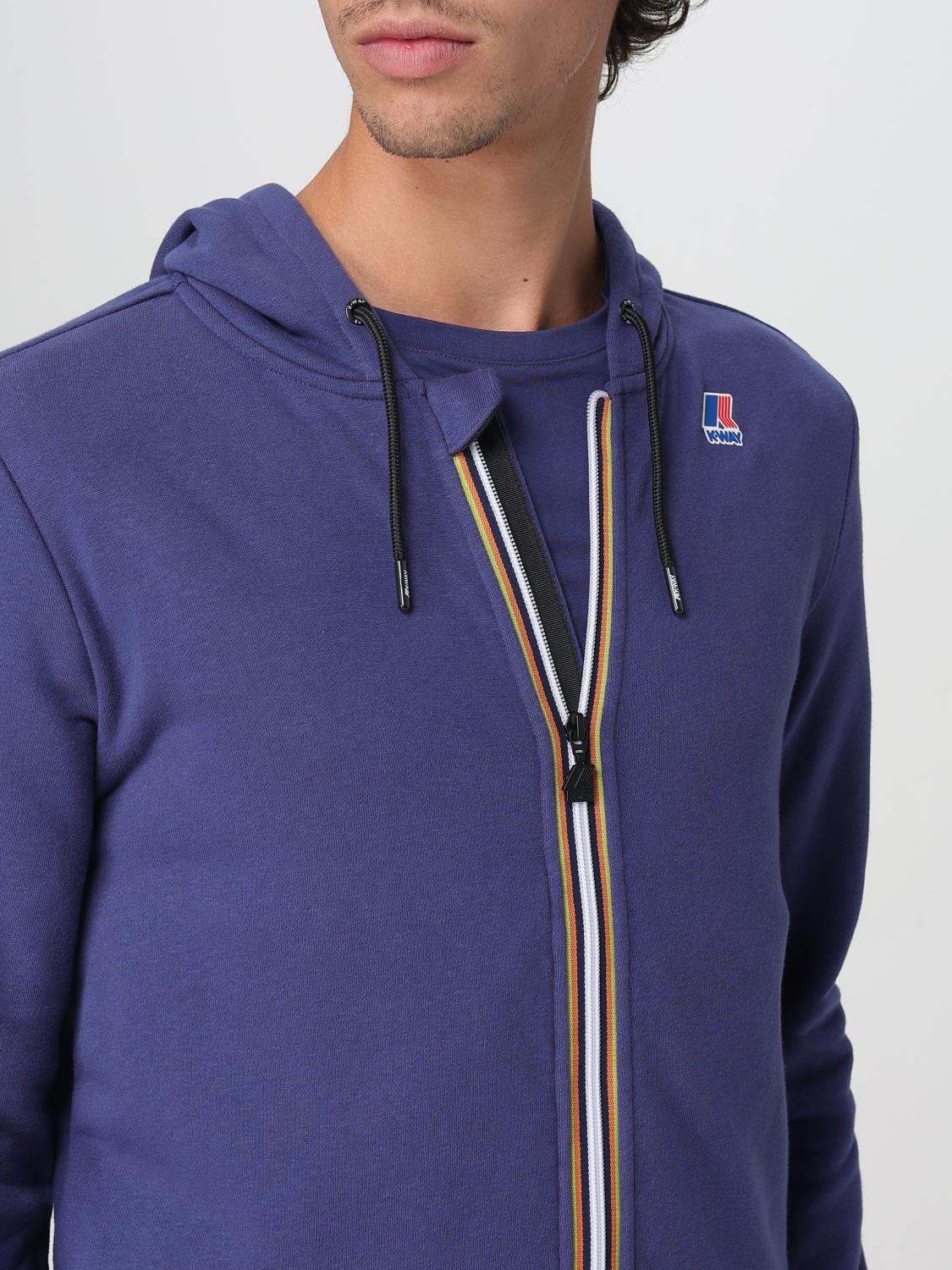 K-WAY SWEATSHIRT: Pull homme K-way, Bleu - Img 4