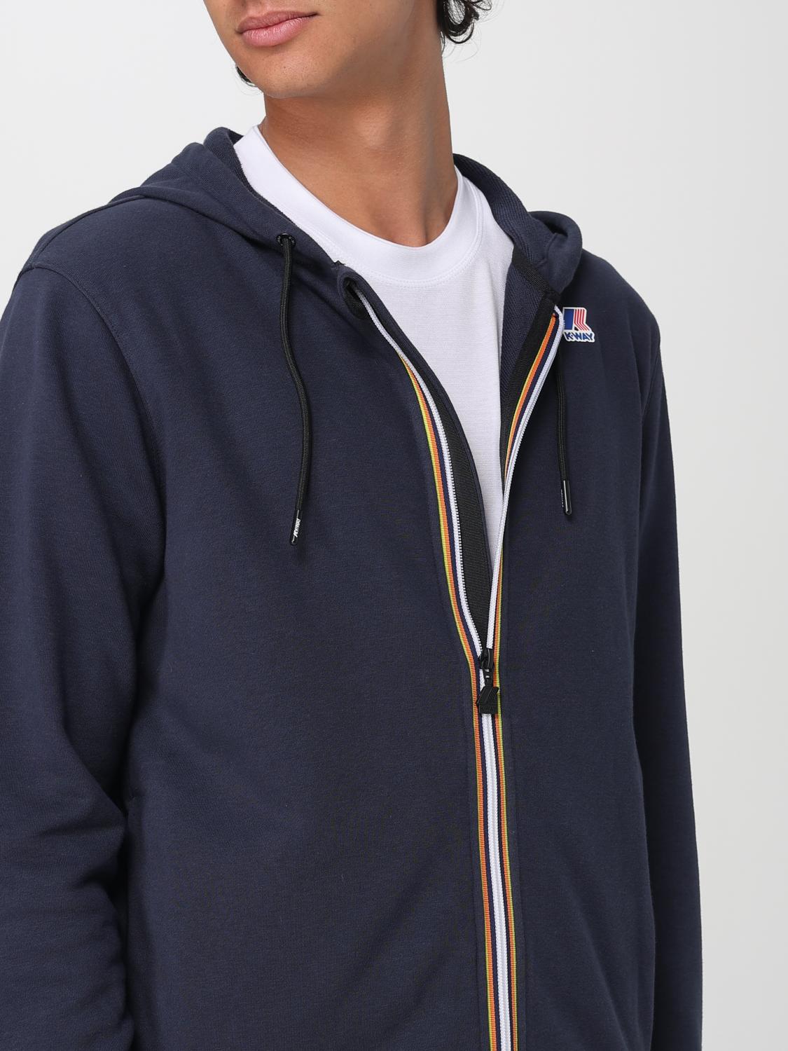 K-WAY SWEATSHIRT: Pull homme K-way, Bleu Marine - Img 5
