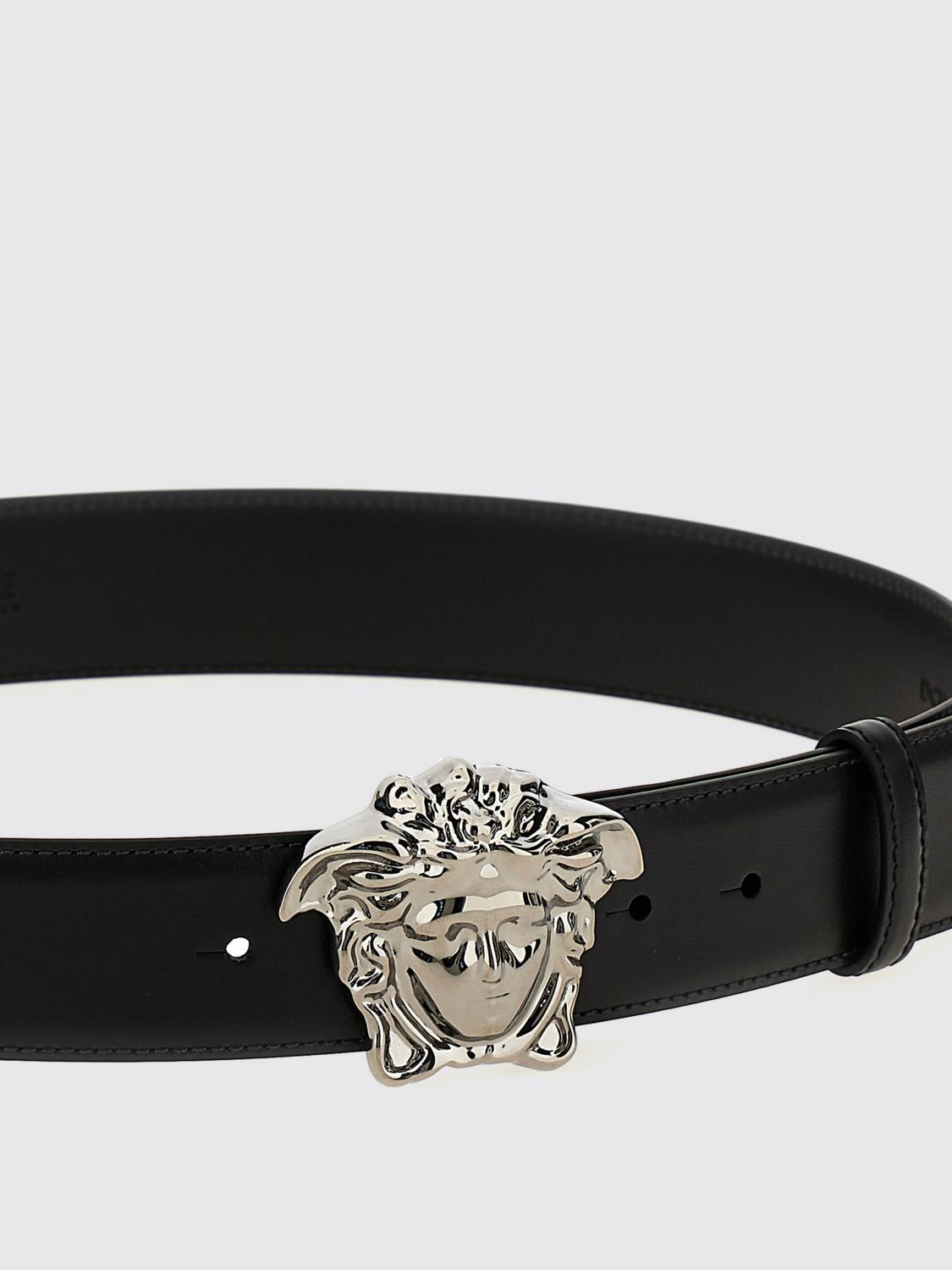 VERSACE GÜRTEL: Gürtel herren Versace, Schwarz - Img 3