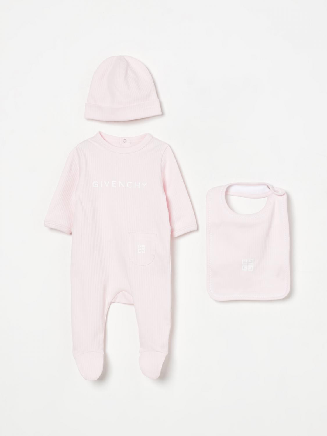 GIVENCHY ENSEMBLE: Combinaisons enfant Givenchy, Rose - Img 1