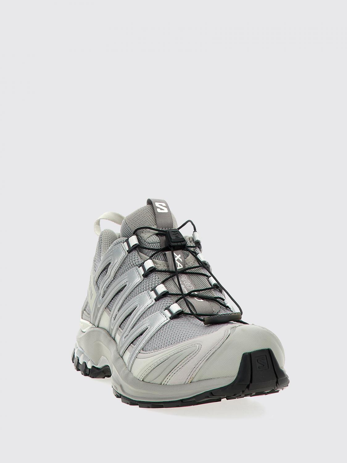 SALOMON SNEAKERS: Sneakers XA Pro 3D Salomon in mesh e gomma , Argento - Img 2