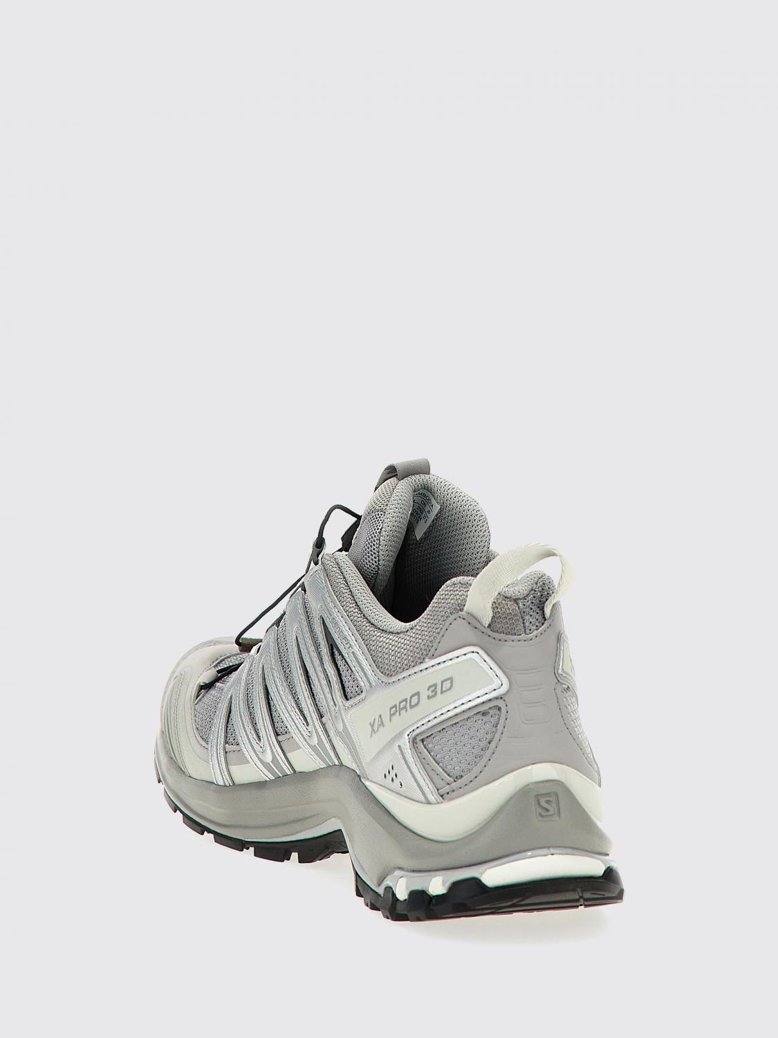 SALOMON SNEAKERS: Sneakers XA Pro 3D Salomon in mesh e gomma , Argento - Img 3
