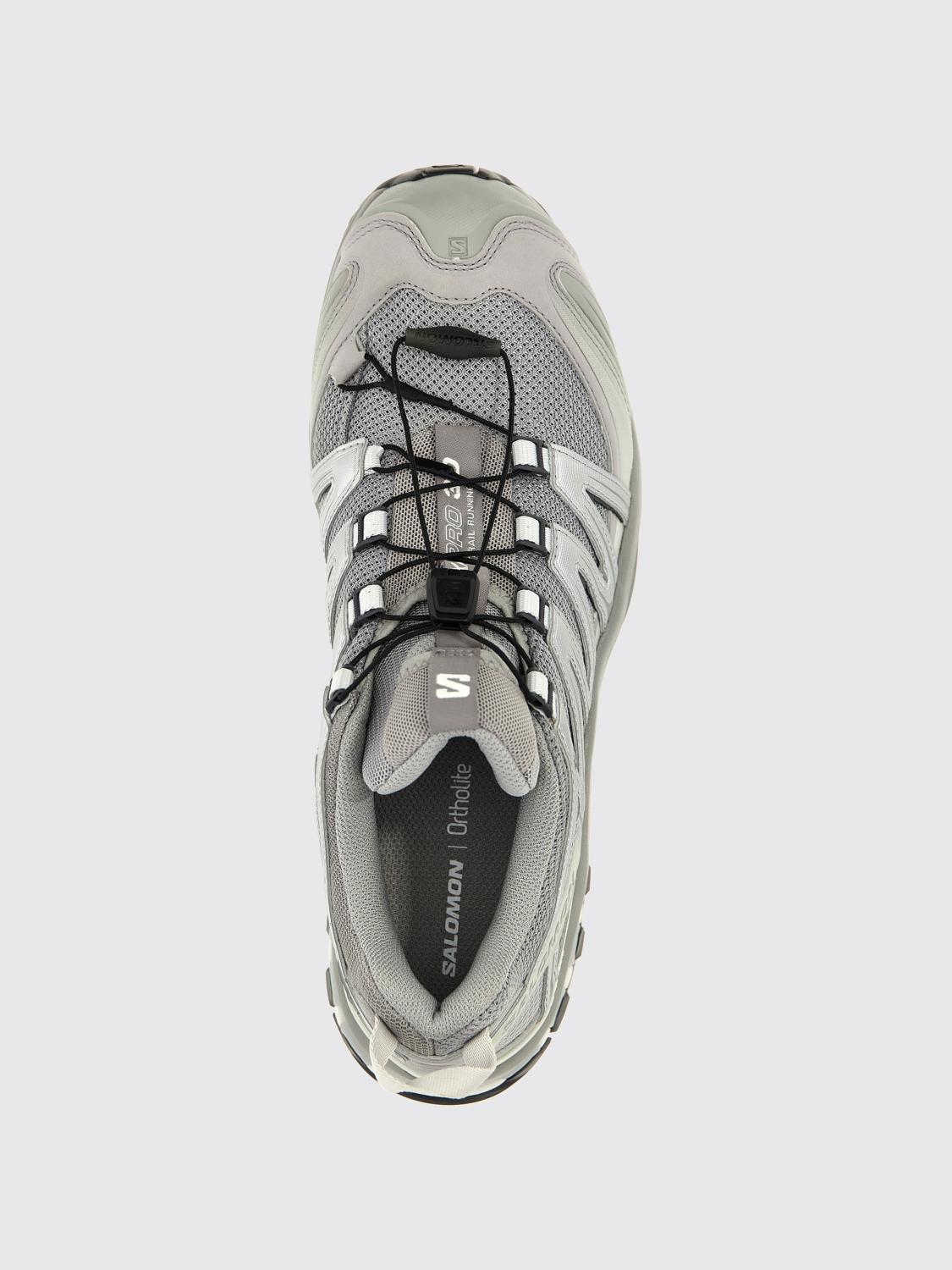 SALOMON SNEAKERS: Sneakers XA Pro 3D Salomon in mesh e gomma , Argento - Img 4