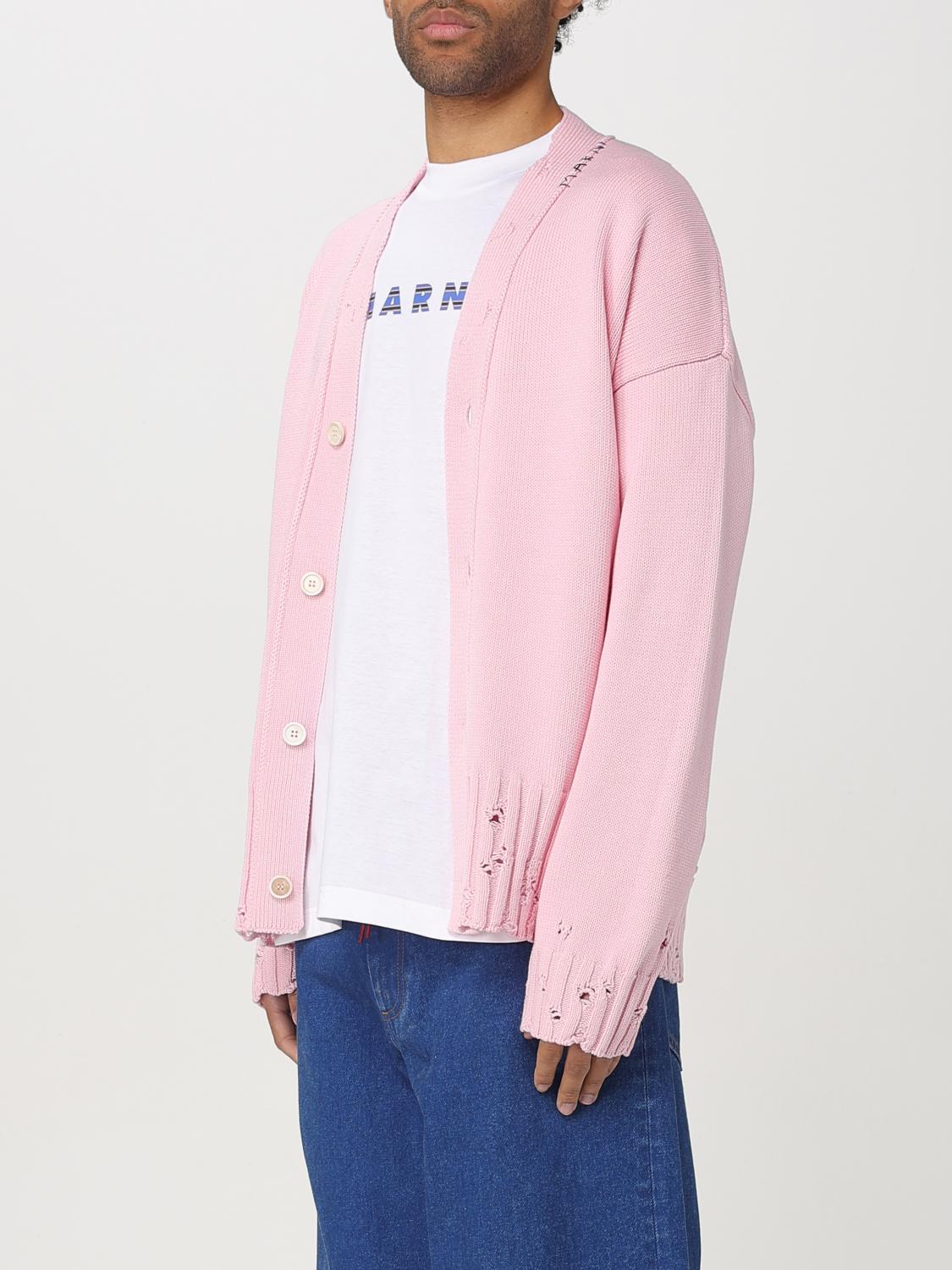 MARNI CARDIGAN: Cardigan homme Marni, Rose - Img 4
