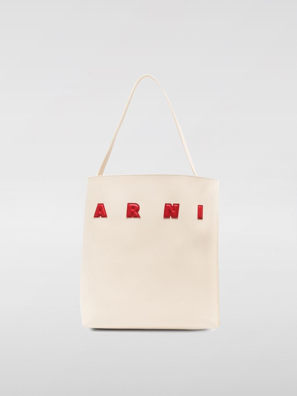 MARNI BOLSO DE HOMBRO: Bolso de hombro mujer Marni, Marfil - Img 1