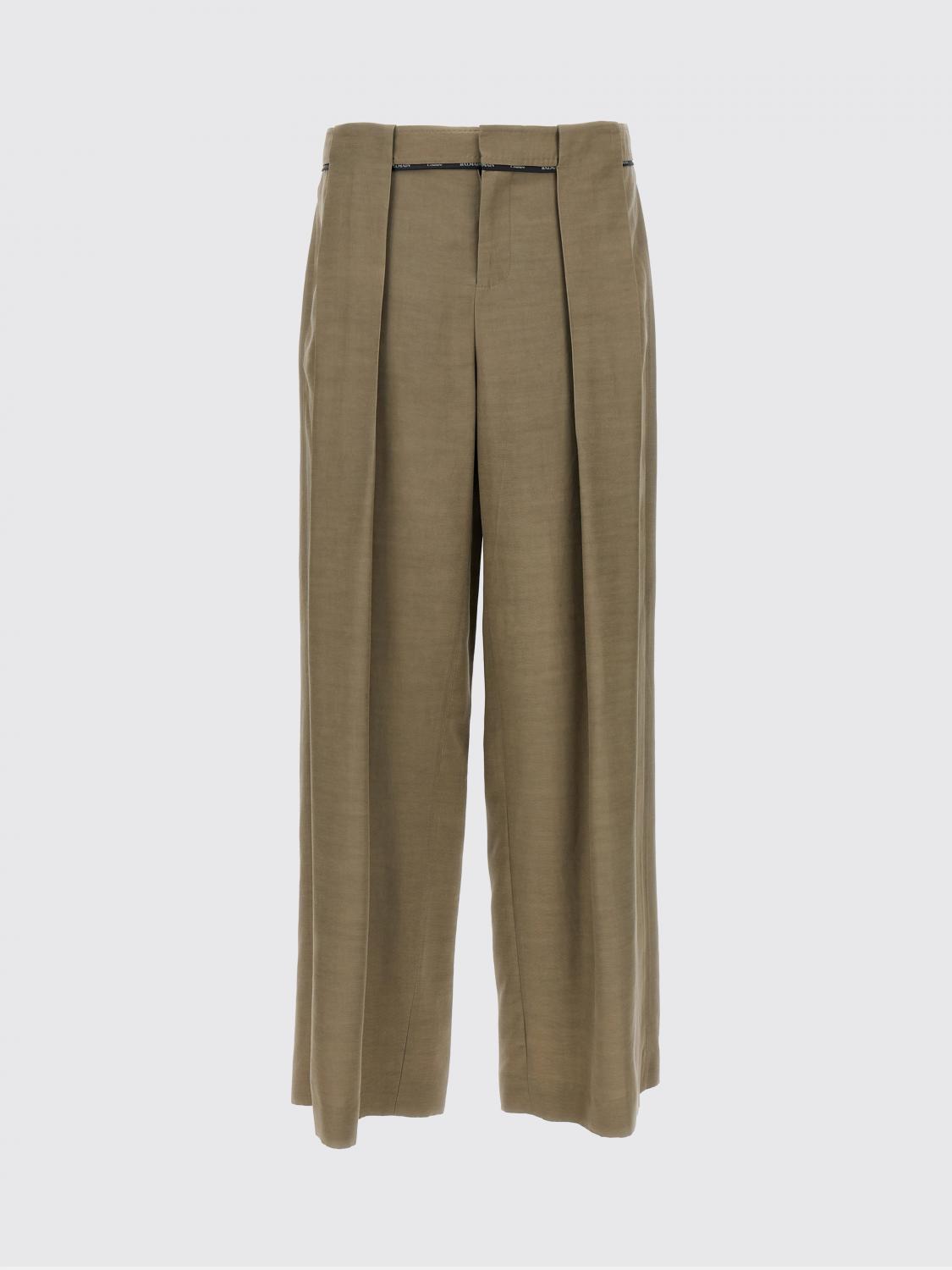 BALMAIN PANTS: Pants men Balmain, Green - Img 1
