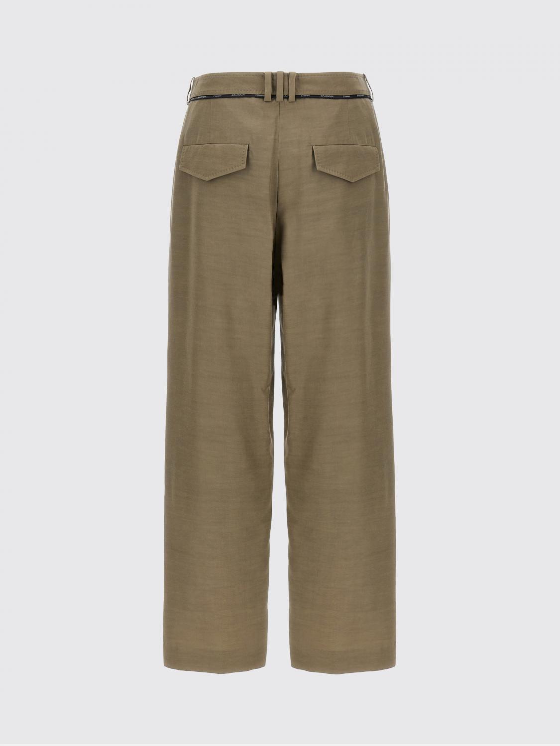 BALMAIN PANTS: Pants men Balmain, Green - Img 2