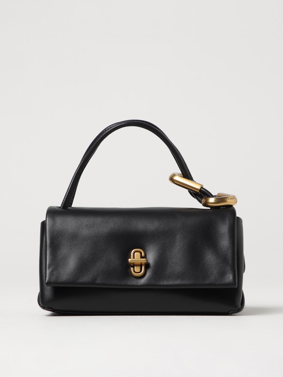 MARC JACOBS BORSA MINI: Borsa The Mini Dual Marc Jacobs in pelle , Nero - Img 1