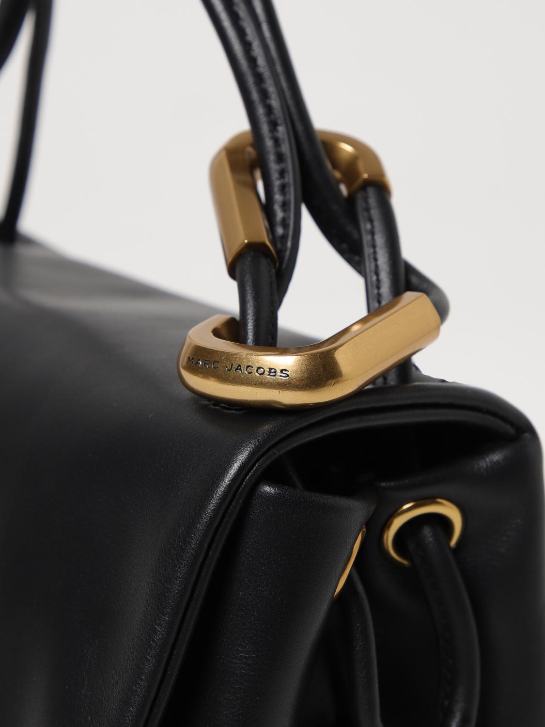 MARC JACOBS BORSA MINI: Borsa The Mini Dual Marc Jacobs in pelle , Nero - Img 3