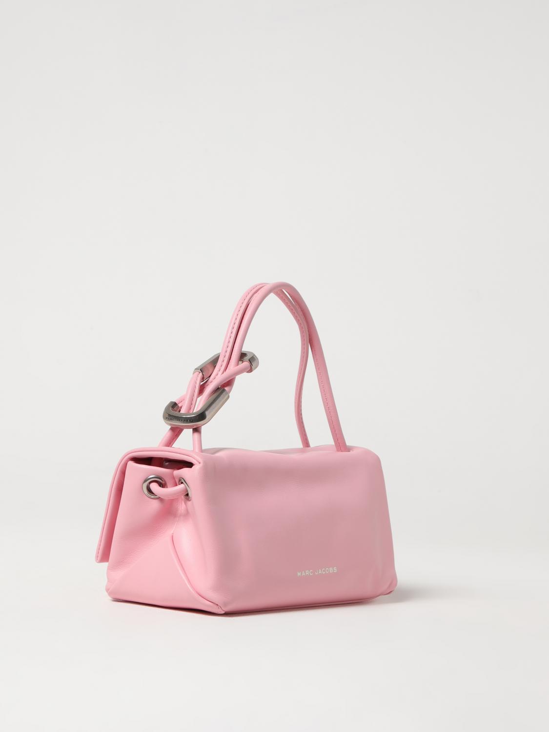 MARC JACOBS BORSA MINI: Borsa The Mini Dual Marc Jacobs in pelle , Rosa - Img 2