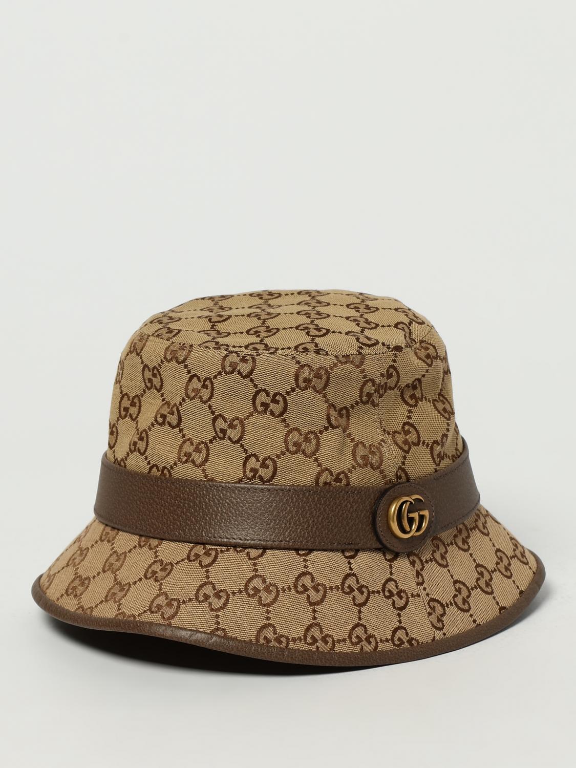 GUCCI HAT: Hat men Gucci, Brown - Img 1