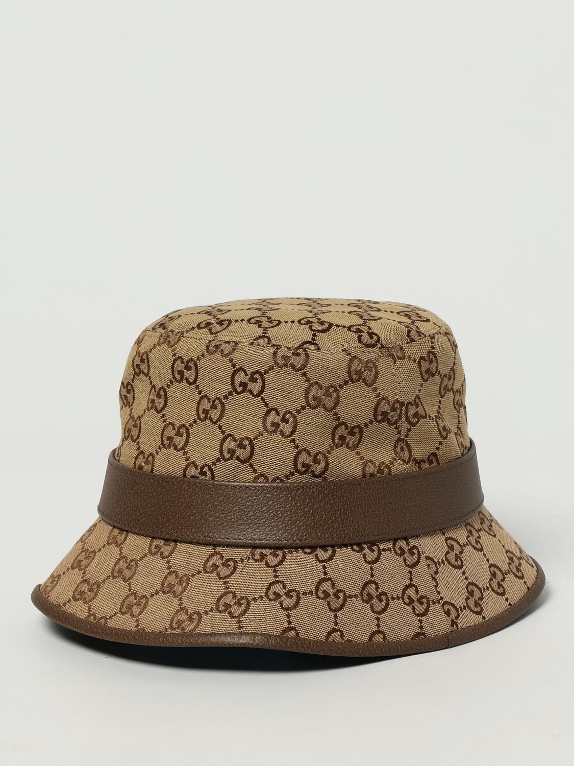 GUCCI HAT: Hat men Gucci, Brown - Img 3