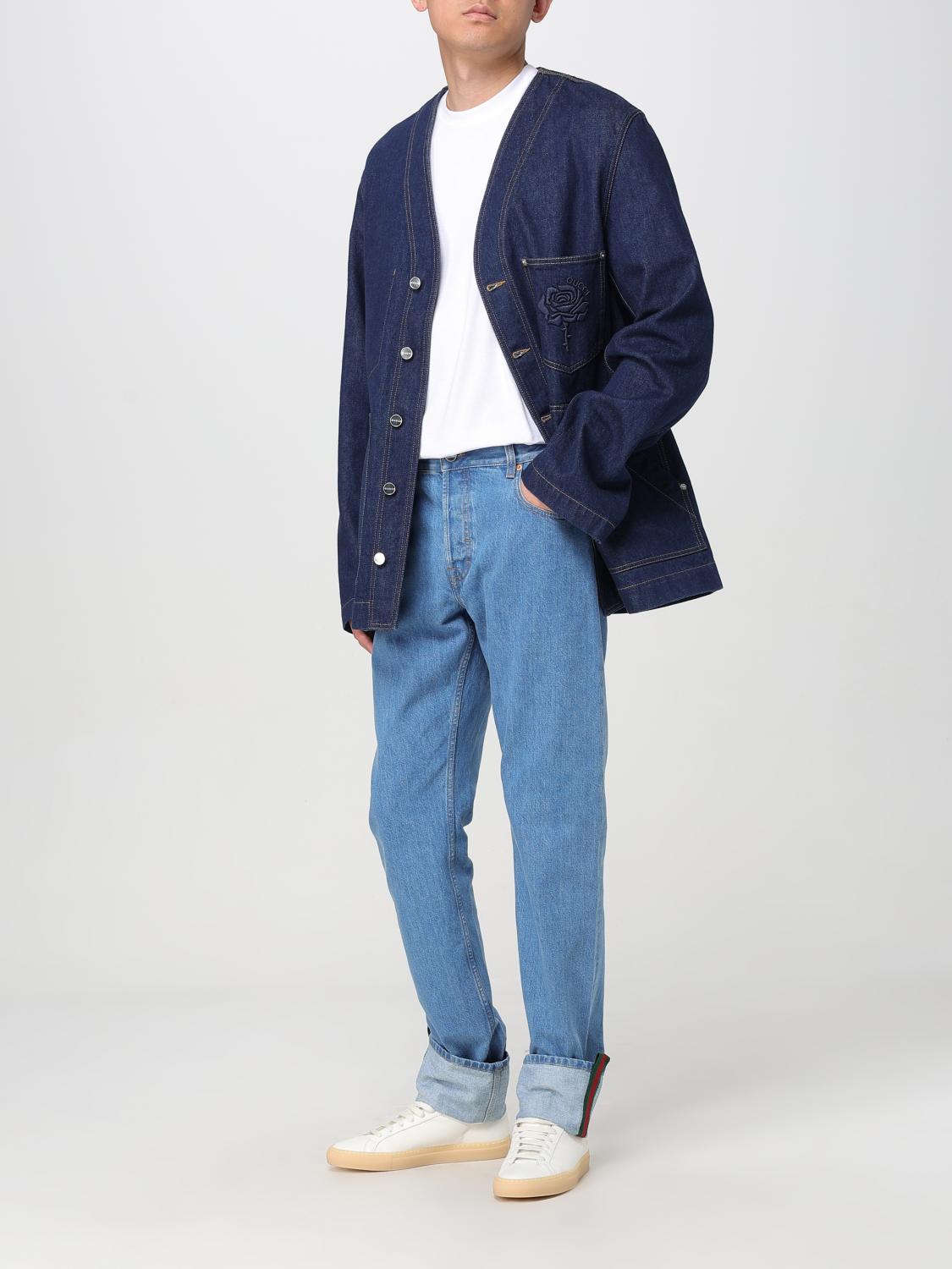 GUCCI JACKET: Jacket men Gucci, Blue - Img 2