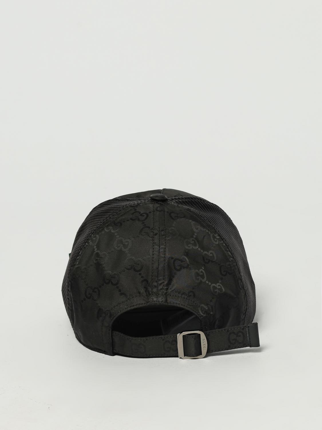 Gucci Hat men - Black | 8199654HBD8 | GIGLIO.COM