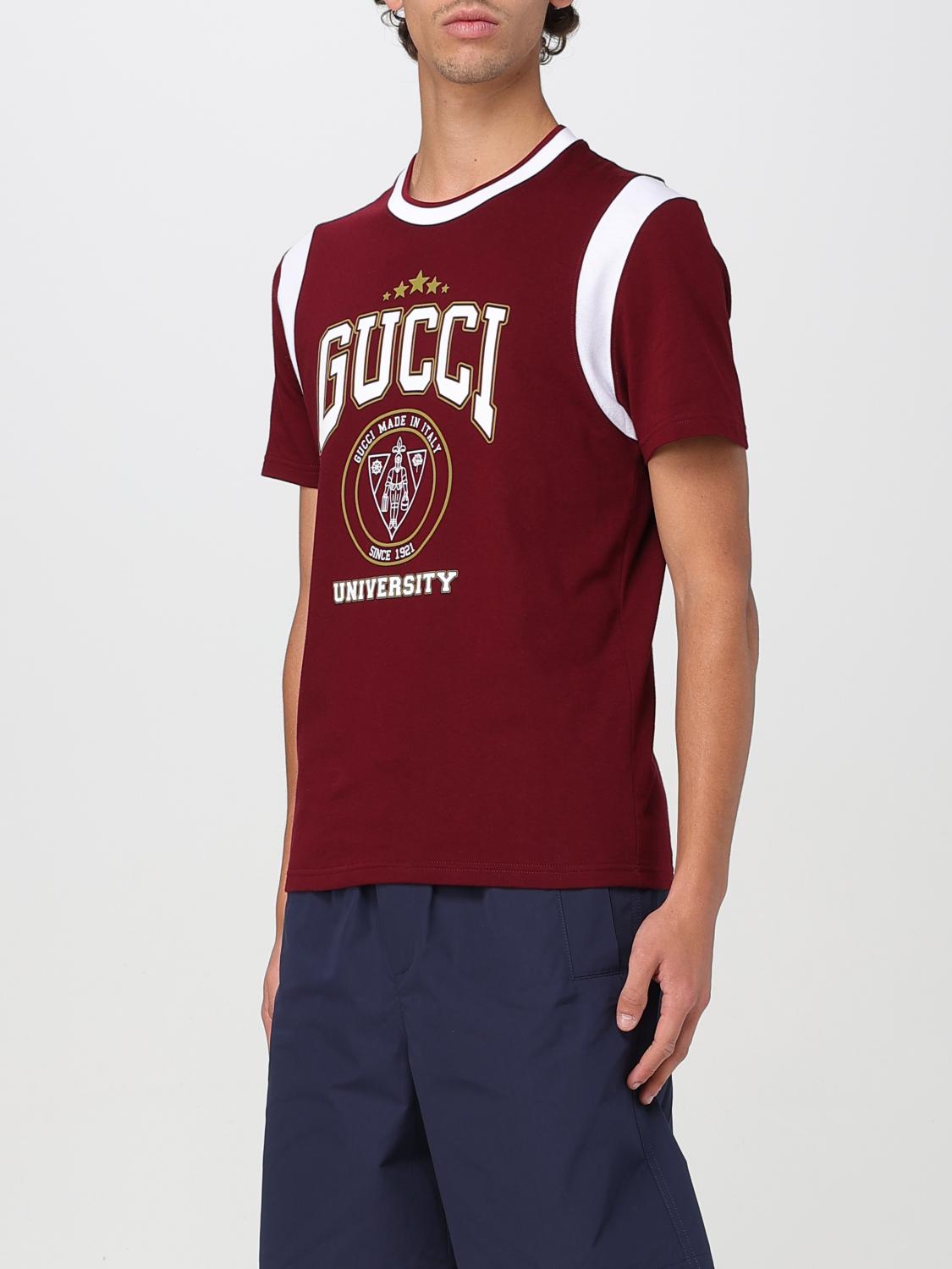 グッチ GUCCI 806172 XJG27 Tシャツ Gucci T-shirt men - Red | 806172XJG27 | GIGLIO.COM
