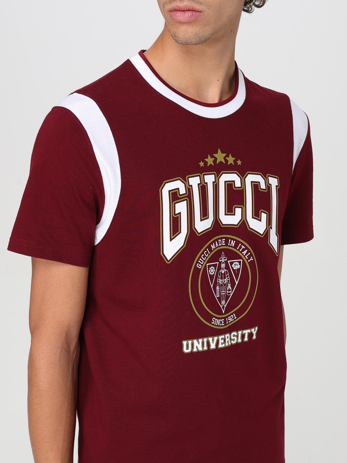 Gucci T-shirt men - Red | 806172XJG27 | GIGLIO.COM