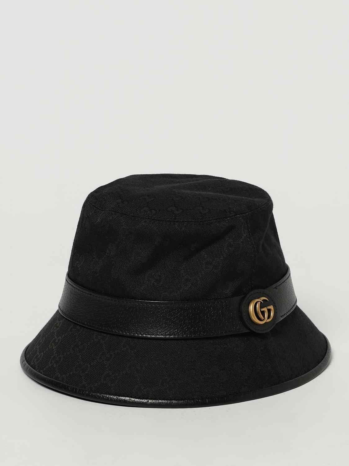 GUCCI HAT: Hat men Gucci, Black - Img 1