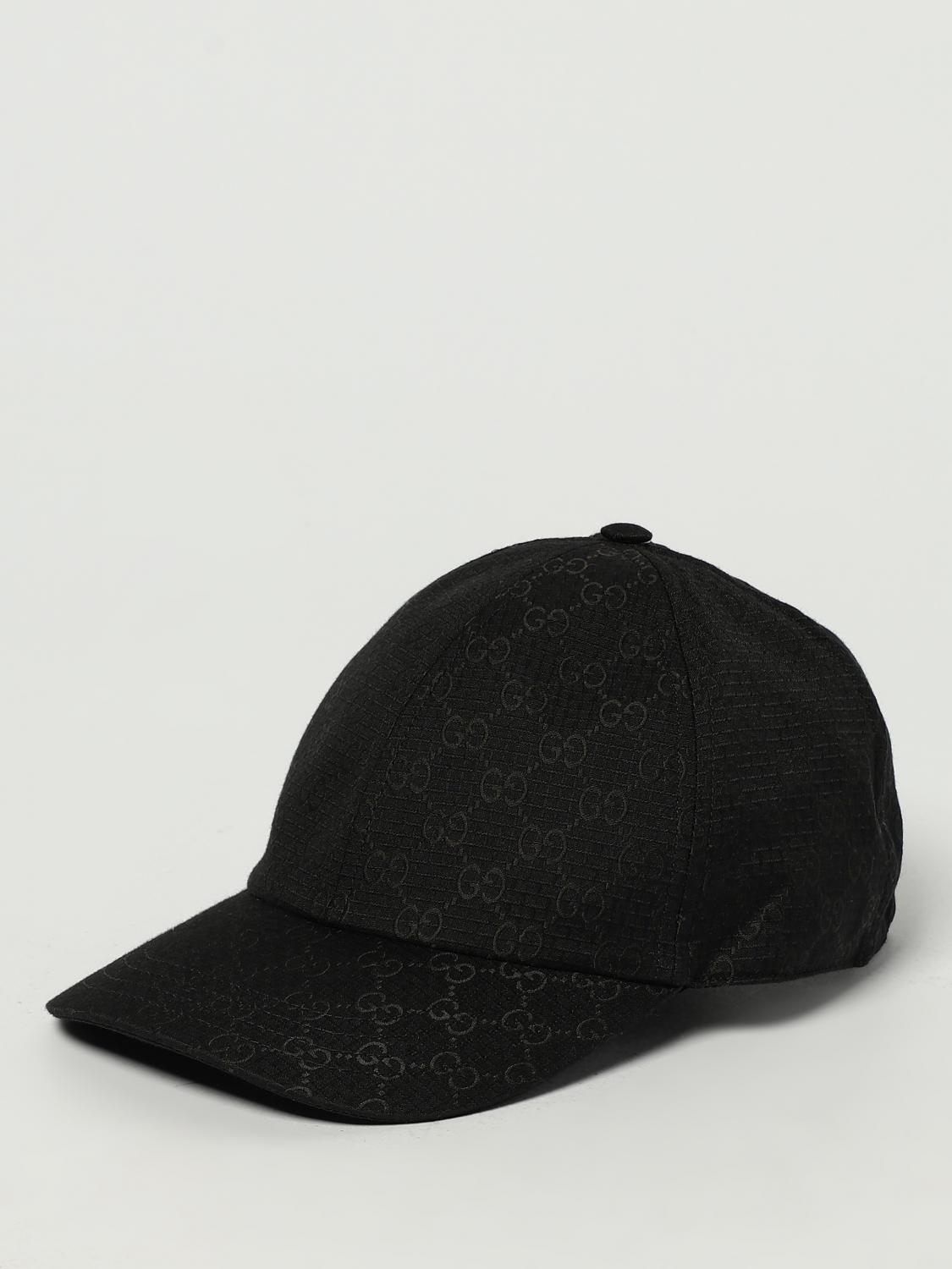 GUCCI HAT: Hat men Gucci, Black - Img 1