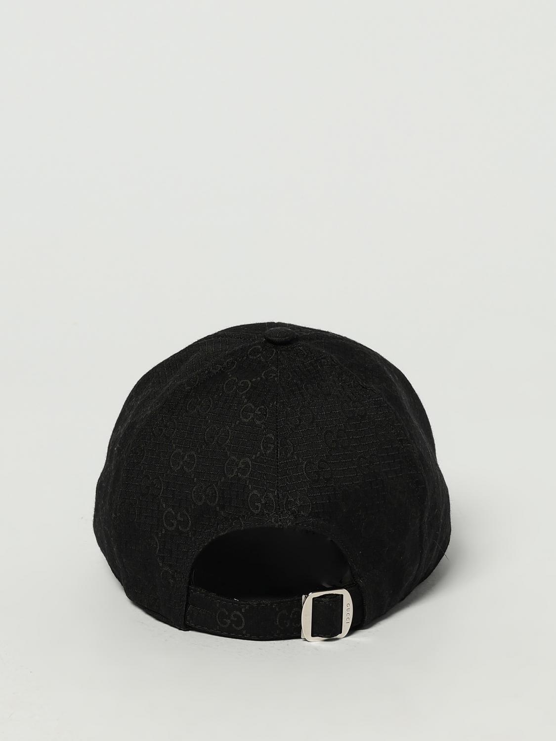 GUCCI HAT: Hat men Gucci, Black - Img 4