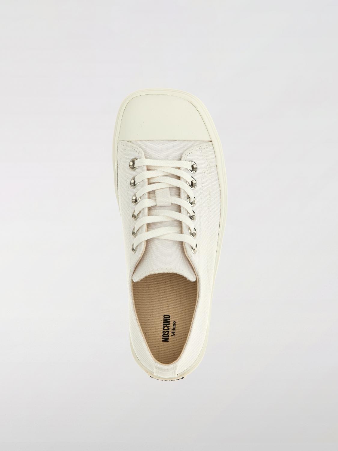 MOSCHINO COUTURE SNEAKERS: Sneakers damen Moschino Couture, Weiß - Img 4