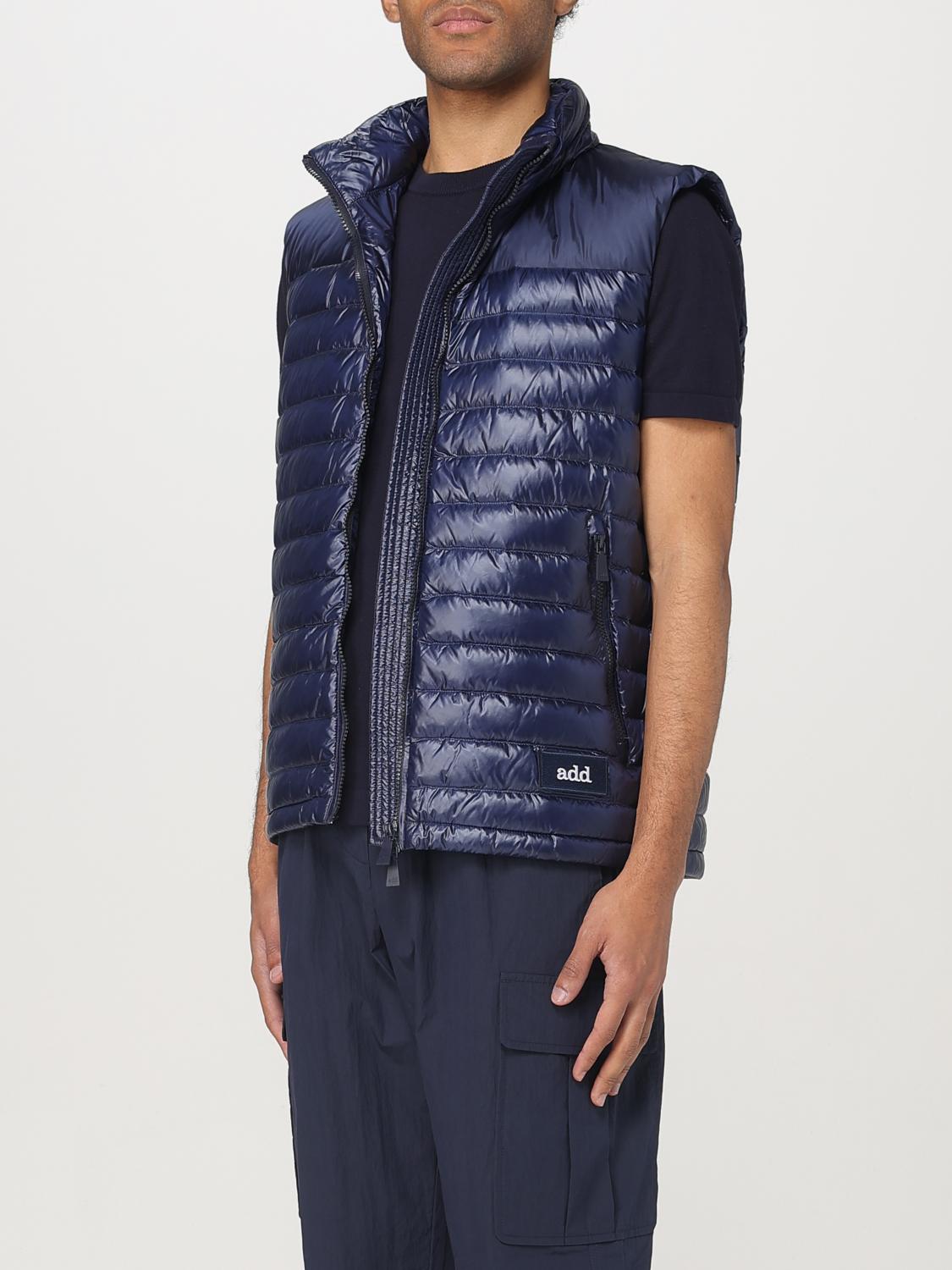 ADD SUIT VEST: Coat men Add, Blue - Img 3