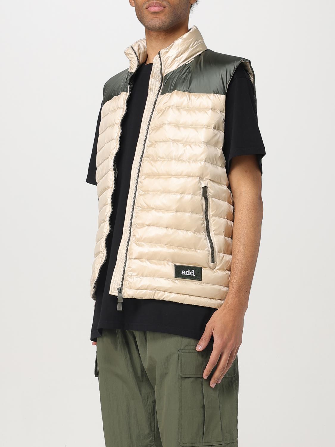 ADD GILET: Abrigo hombre Add, Beige - Img 3