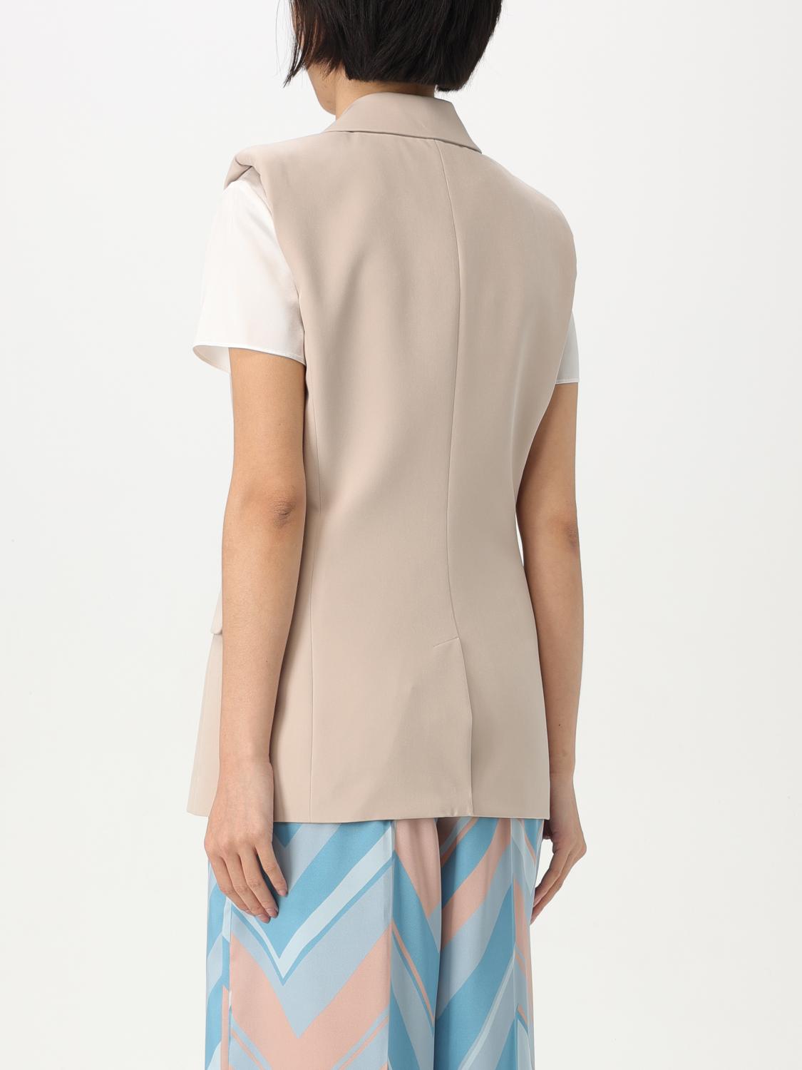 LIU JO CHALECO: Chaleco mujer Liu Jo, Beige - Img 2