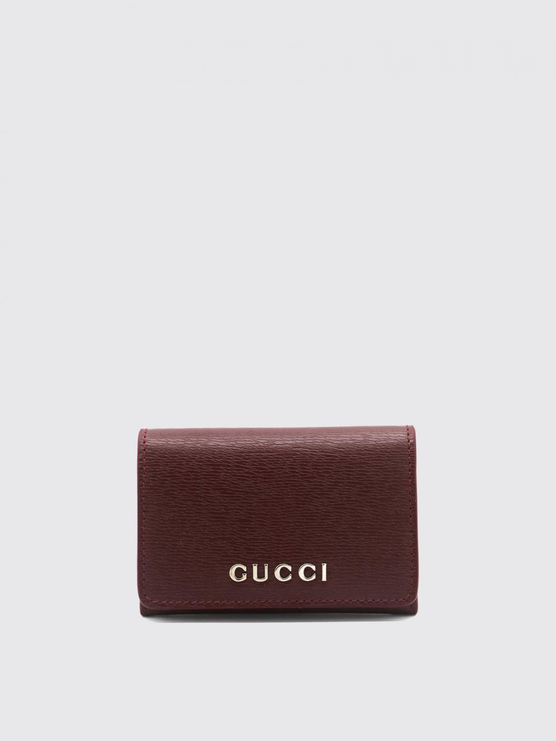 GUCCI GELDBÖRSE: Geldbeutel damen Gucci, Rot - Img 1