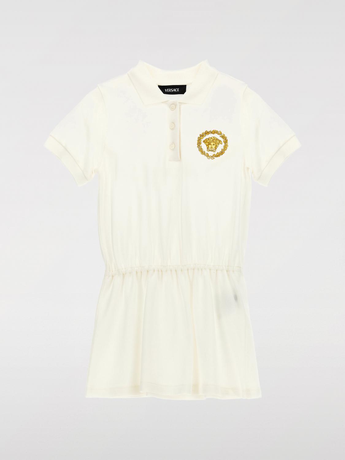VERSACE BARBOTEUSE: Robe enfant Versace, Blanc - Img 1