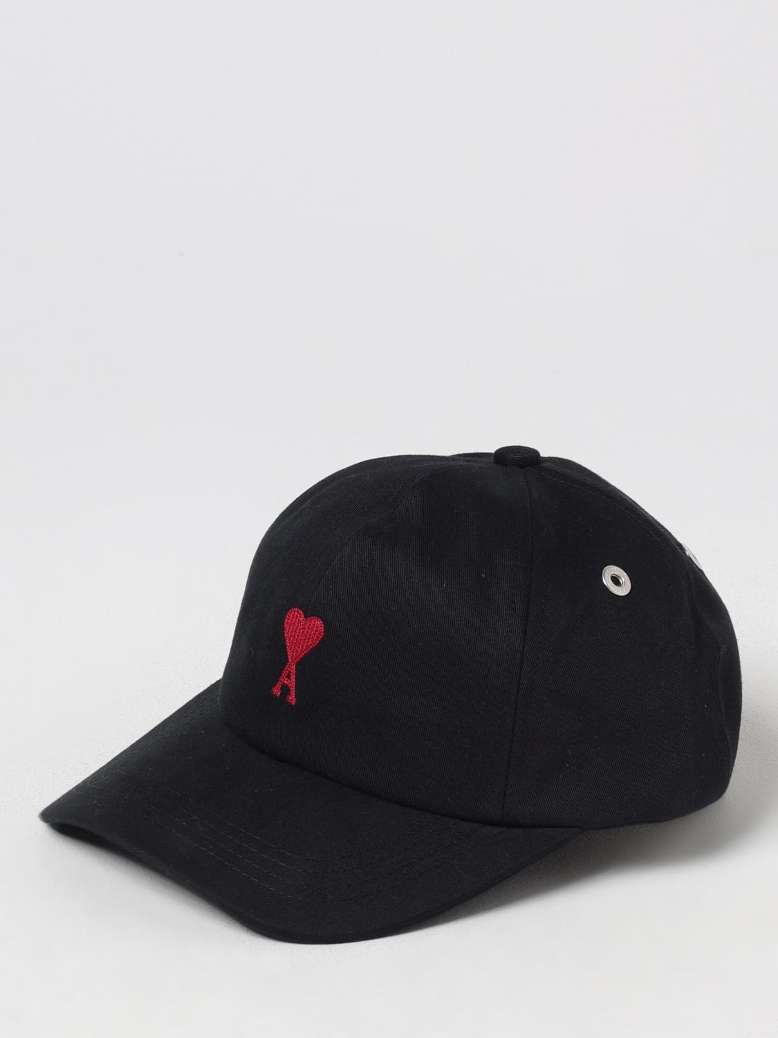 AMI PARIS CHAPEAU: Chapeau homme Ami Paris, Noir - Img 1
