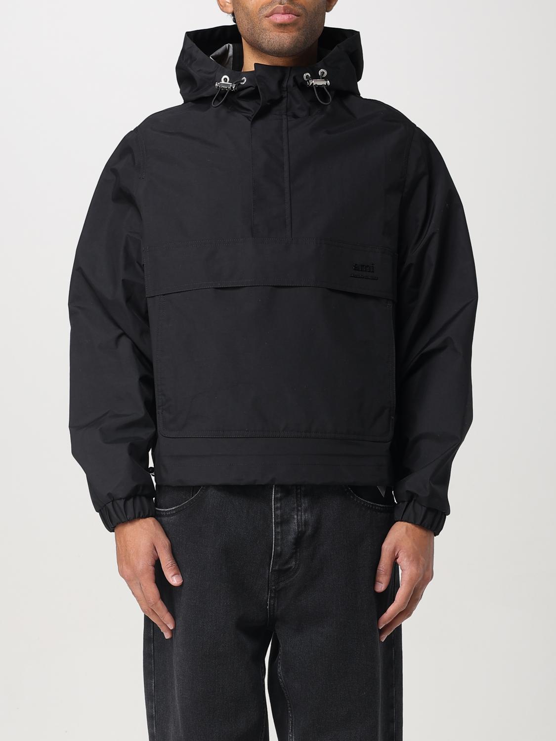 AMI PARIS CHAQUETA: Chaqueta hombre Ami Paris, Negro - Img 1